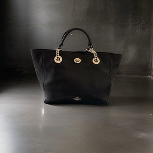 Coach leather bag